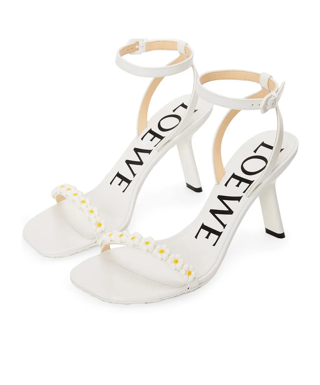 Petal Daisy High-Heeled Sandals