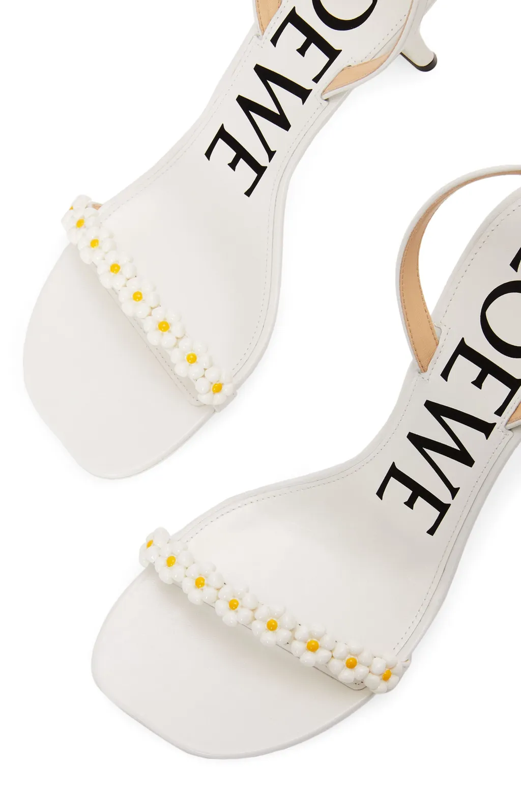 Petal Daisy High-Heeled Sandals