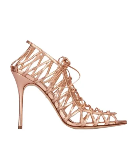 Manolo Blahnik Hamza Strappy Open Toe Sandals