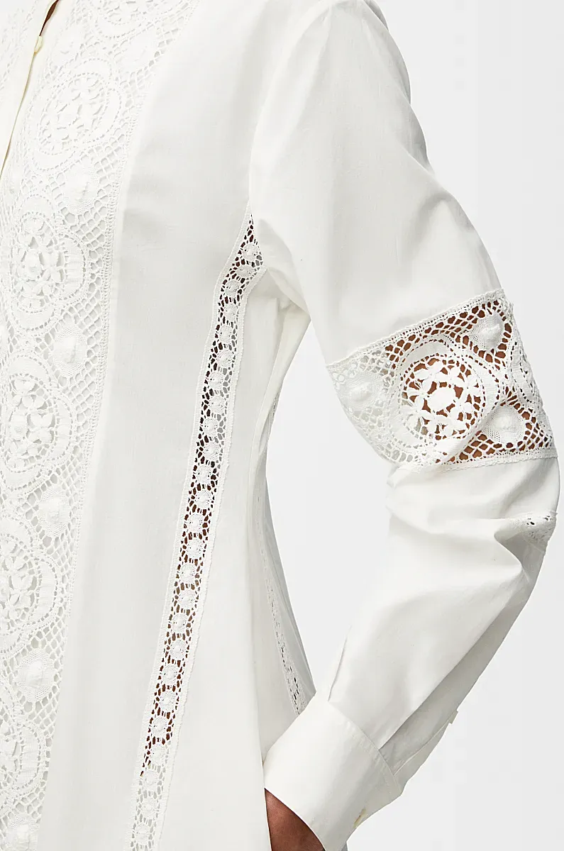 Shirt Dress In Cotton
