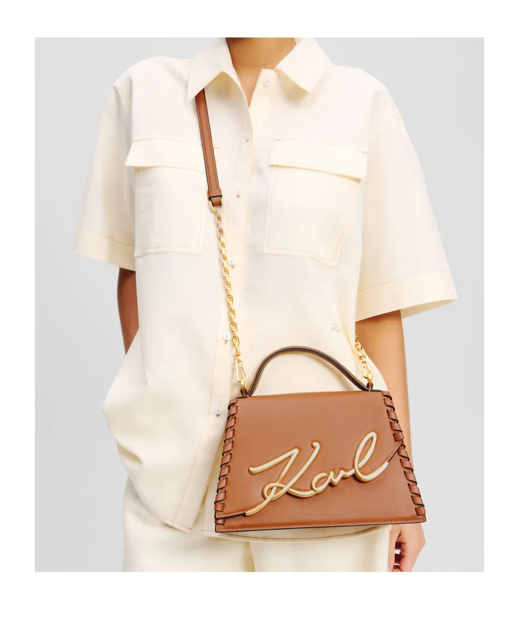 Medium Signature Crossbody Bag