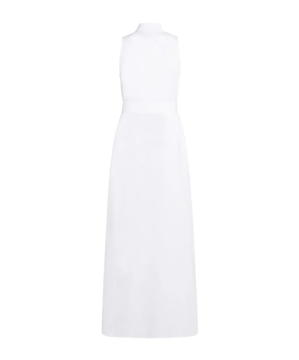 Floral Appliqu Maxi Dress