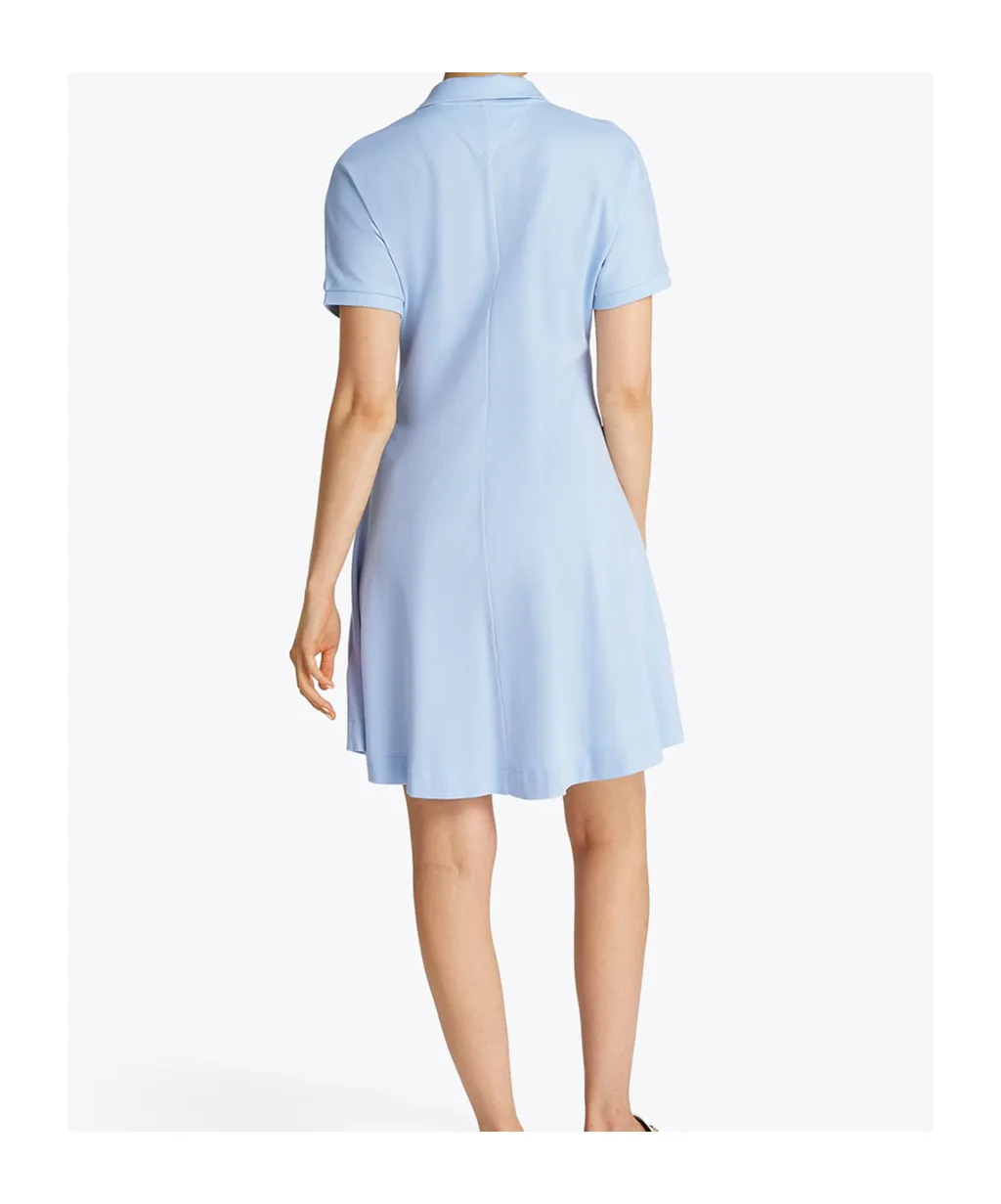 Tommy Hilfiger V-Neck Flared Dress