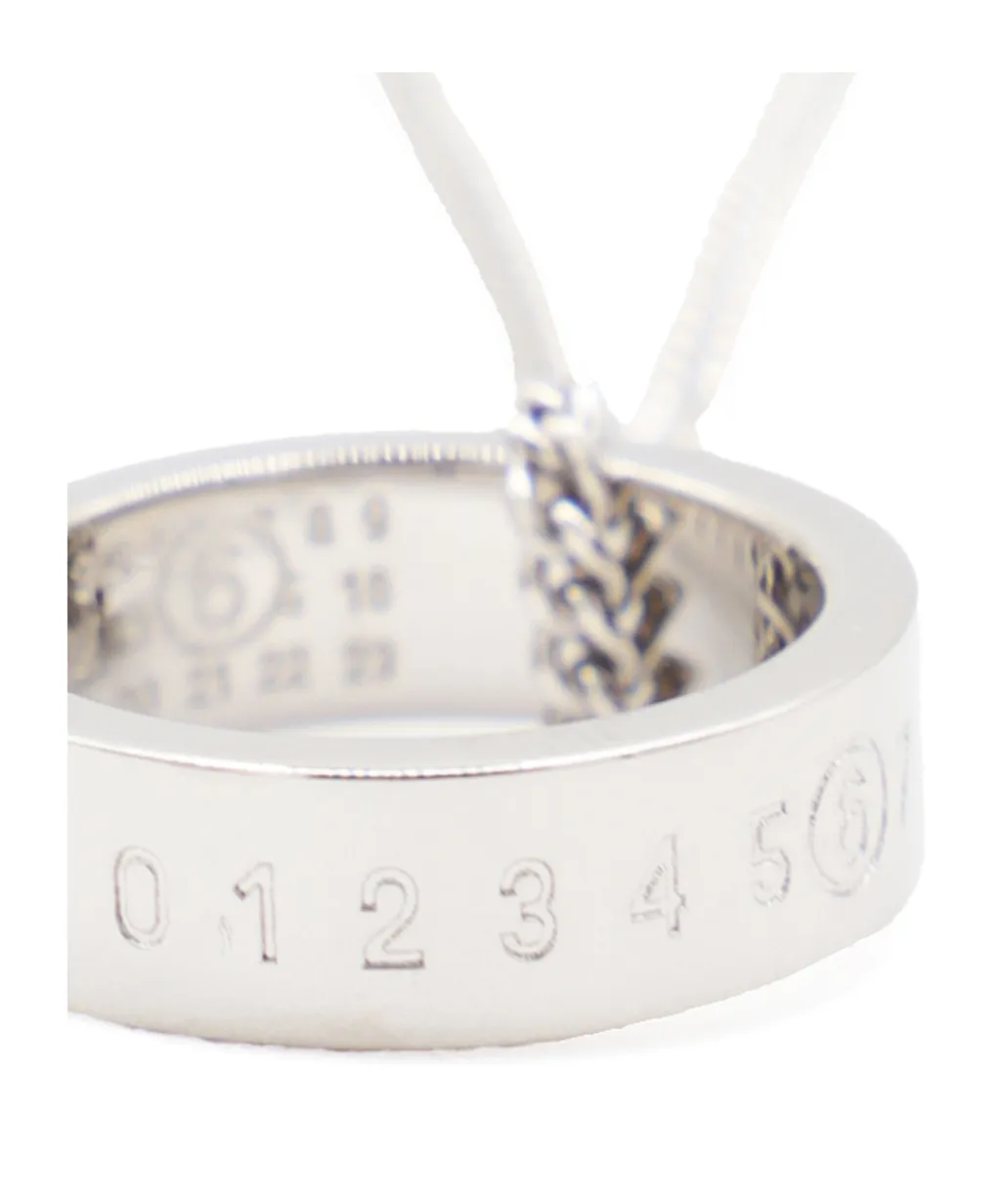 Mm6 Maison Margiela Ring Embellished Necklace