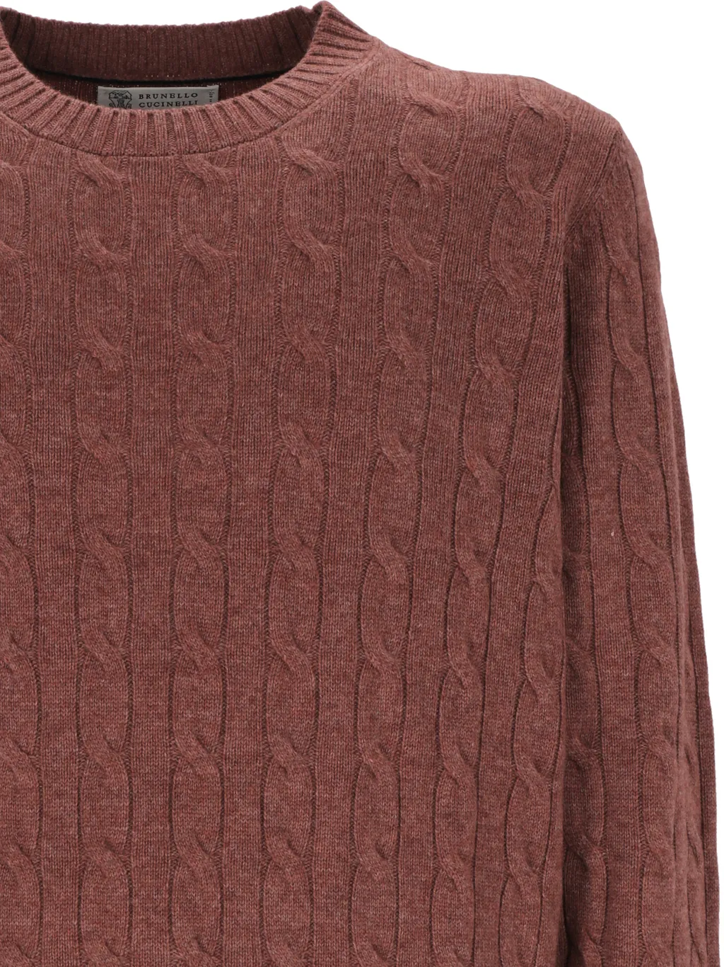 Brunello Cucinelli Cable-Knit Crewneck Jumper