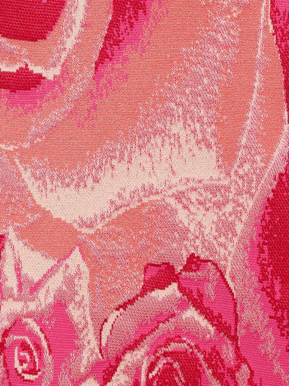 Roberto Cavalli Garden Rose Print Mini Dress