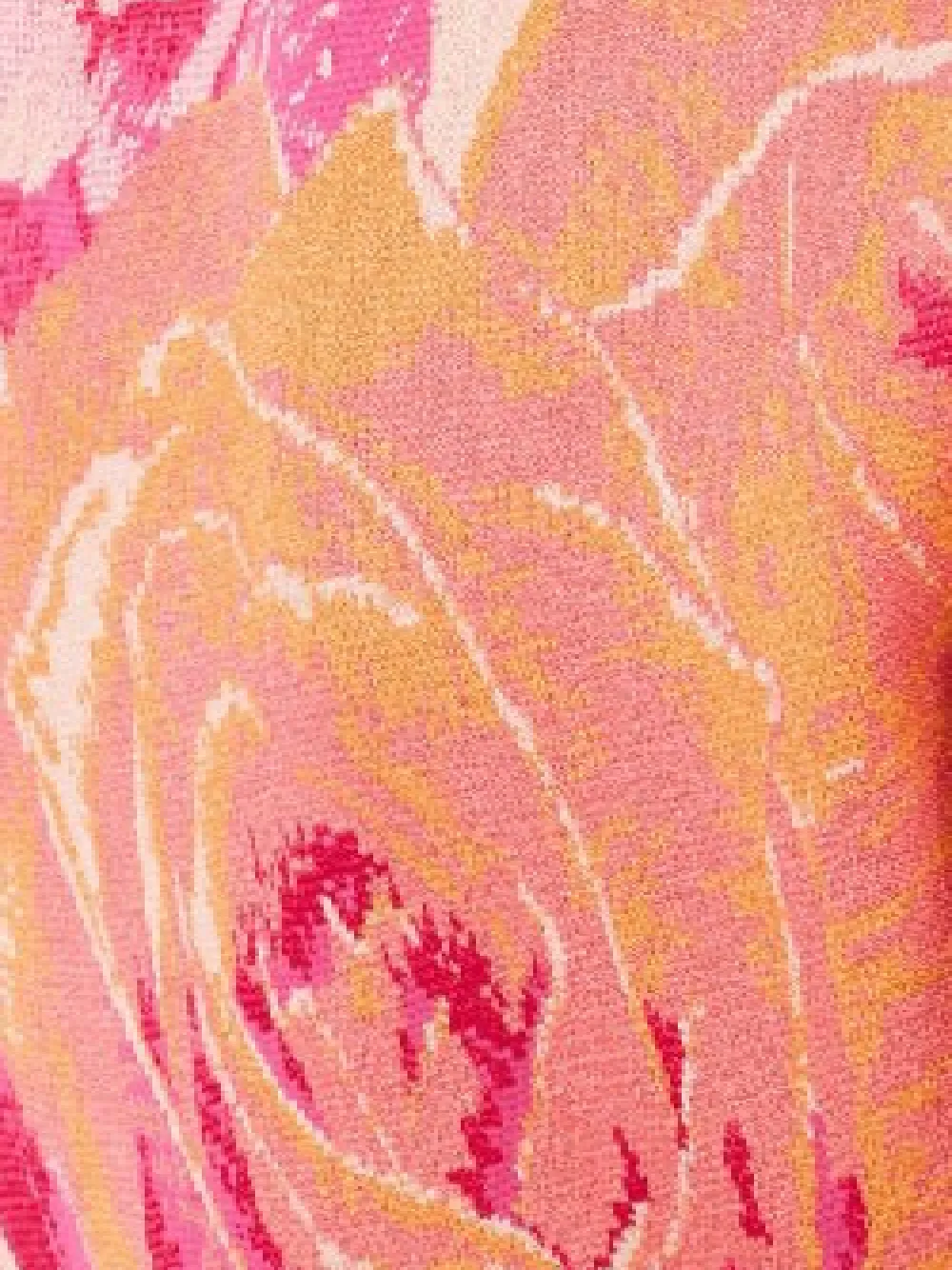Roberto Cavalli Garden Rose Print Mini Dress