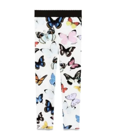 Dolce & Gabbana Butterfly Print Pants