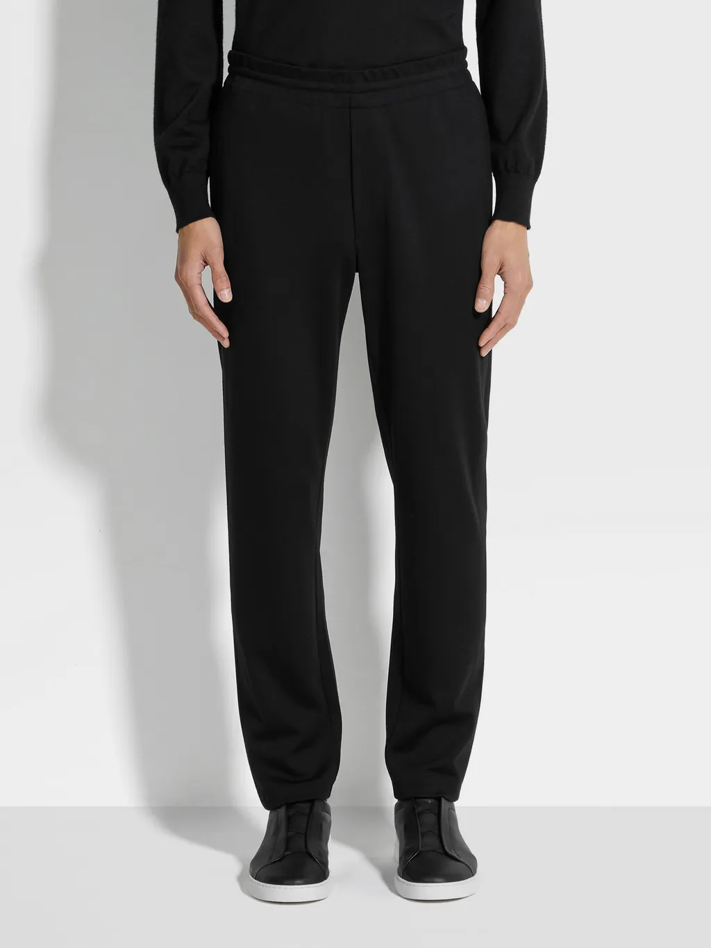 Wool Track Trousers