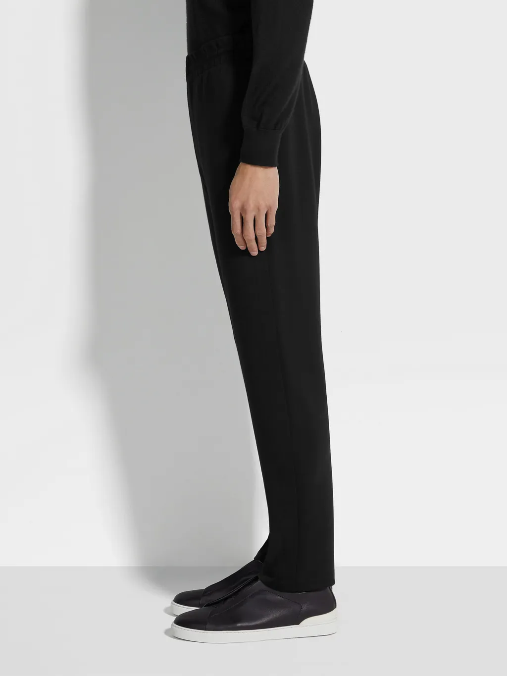 Wool Track Trousers