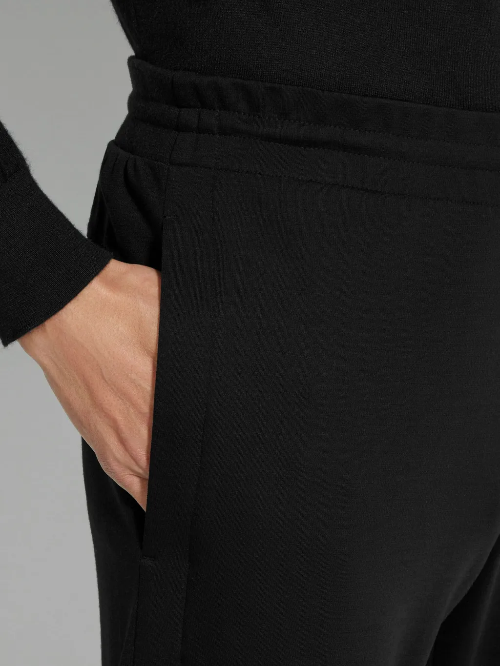 Wool Track Trousers