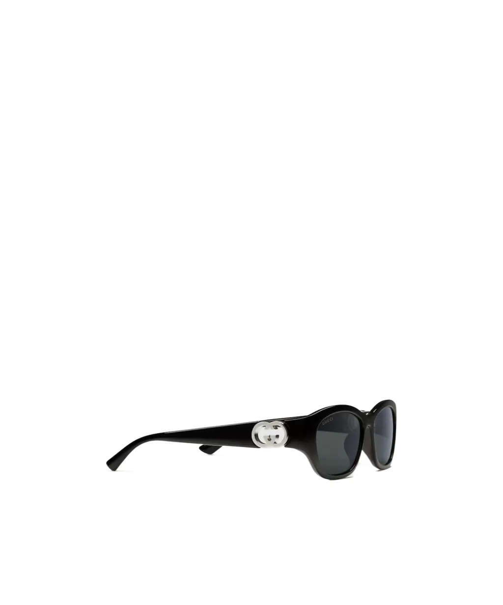 Low Nose Bridge Fit Rectangular Sunglasses