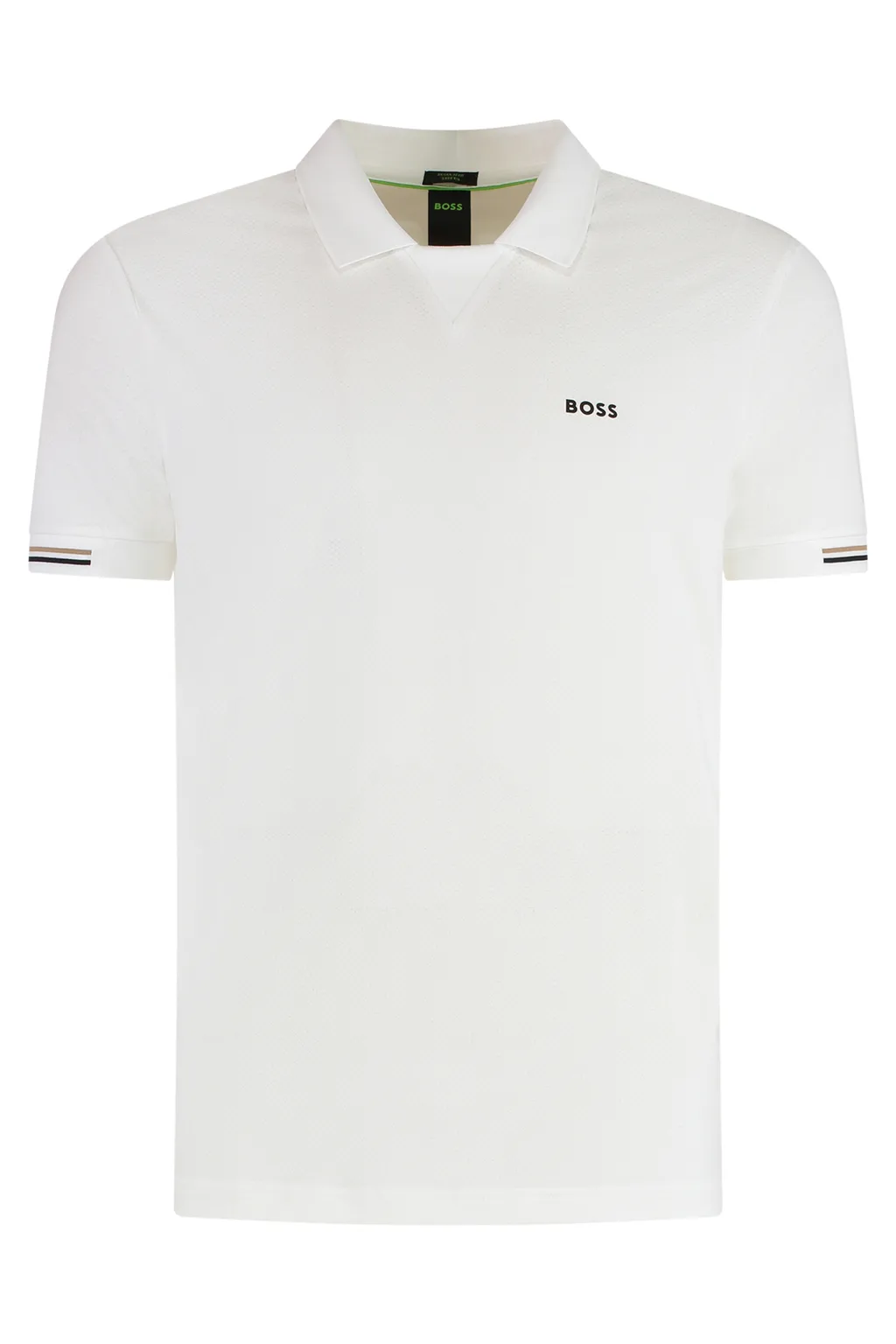 Boss Hugo Boss Modern Placket Stretch Mesh Polo Shirt