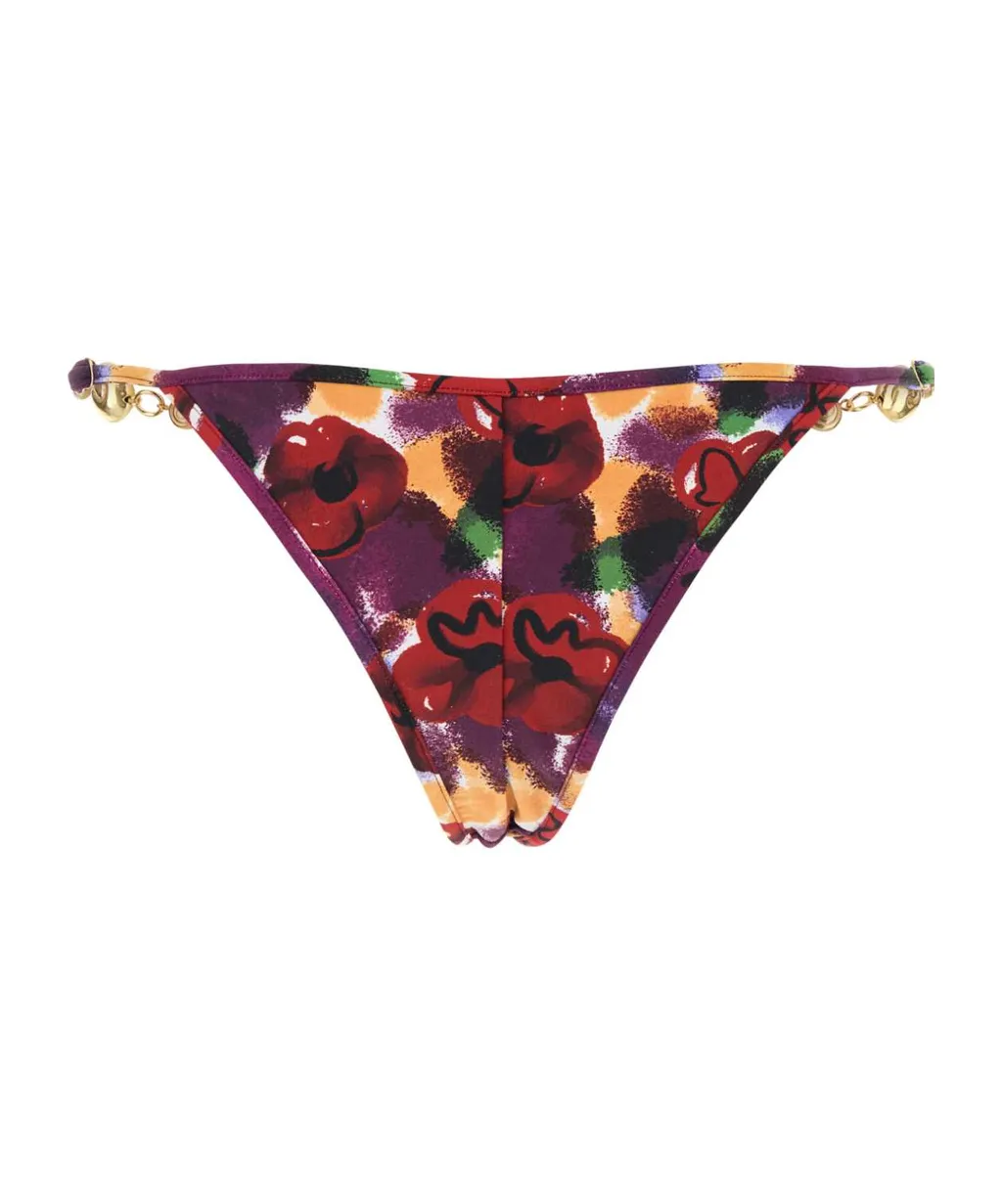 Printed Bikini Bottoms