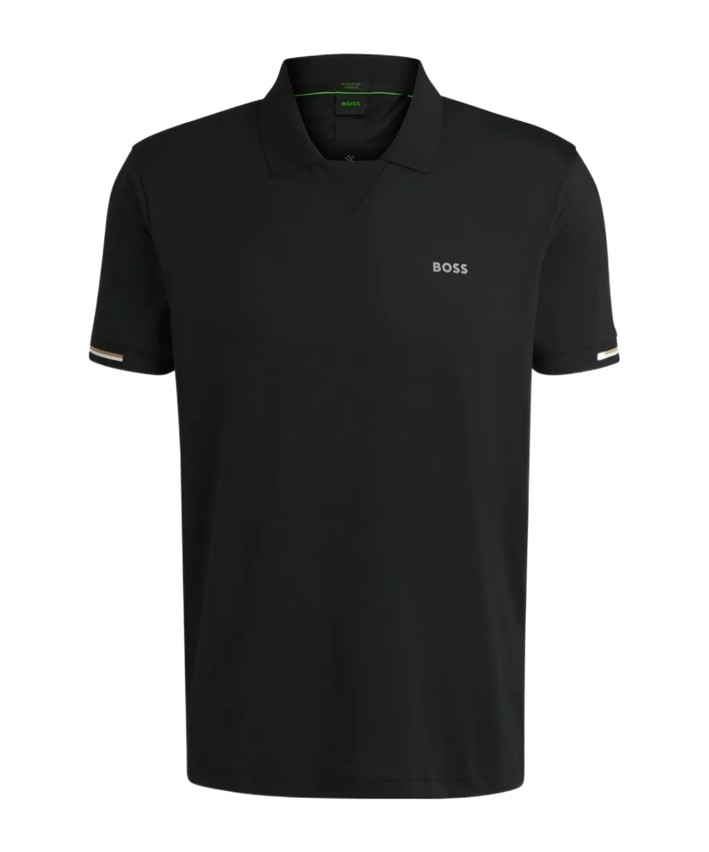 Boss Hugo Boss Modern Placket Stretch Mesh Polo Shirt