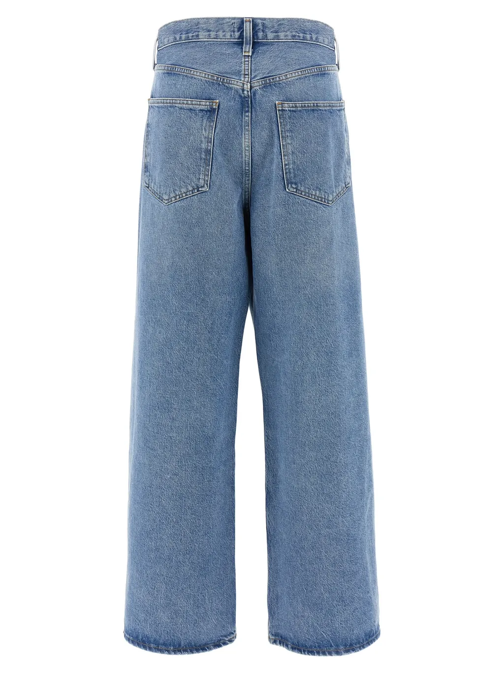 Agolde Mid-Rise Wide-Leg Jeans