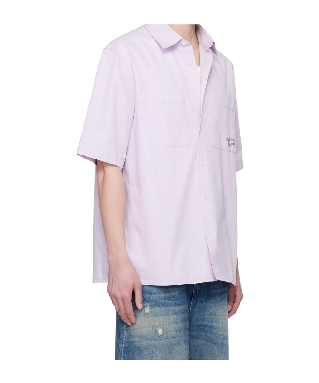Maison Kitsun Relaxed Short Sleeve Shirt