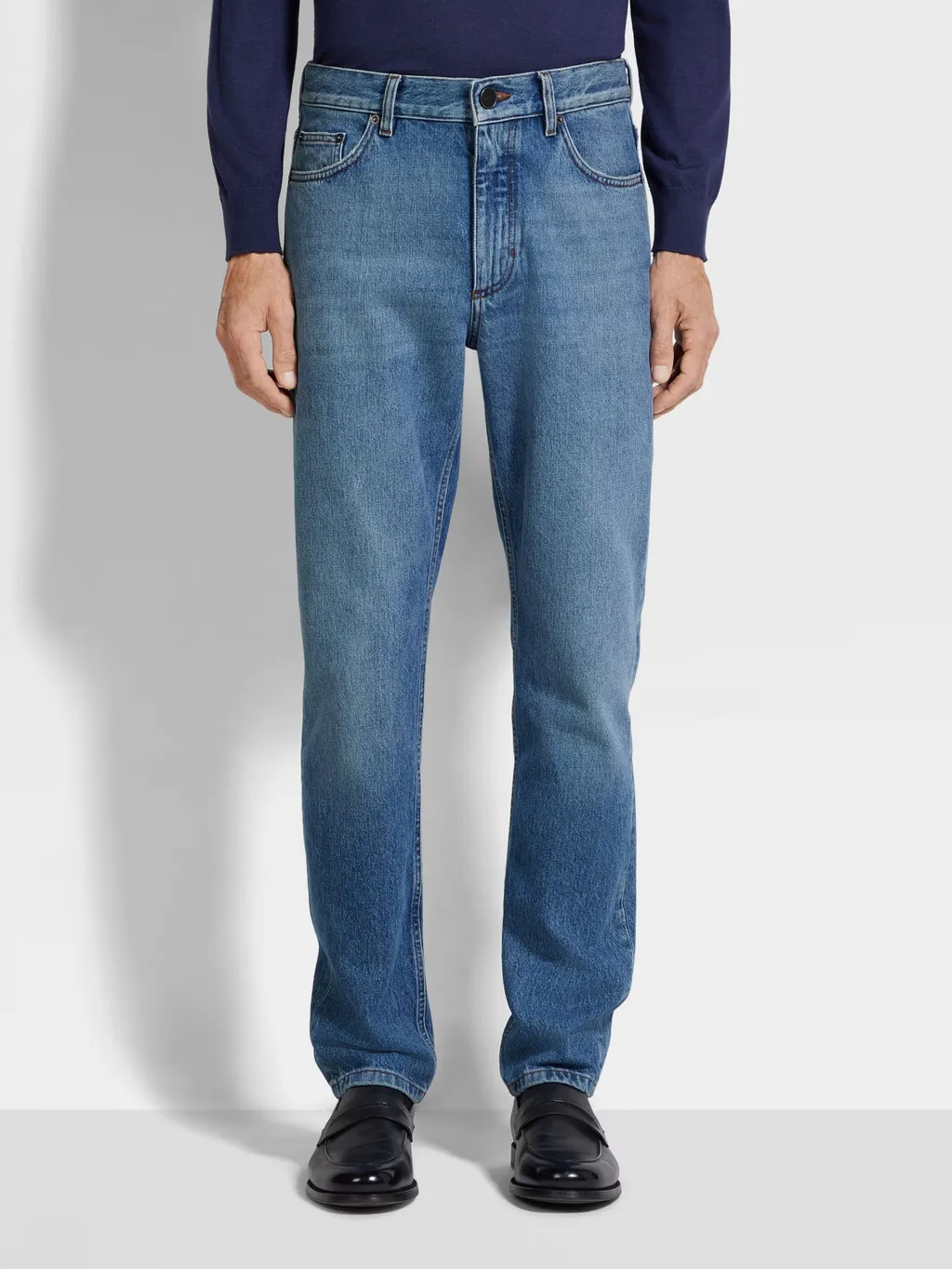 Zegna Roccia Washed Jeans