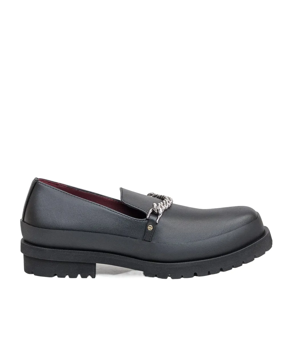 Stella Mccartney Chain Detailed Slip-On Loafers
