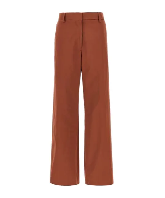 Dries Van Noten Mid-Waisted Taffeta Trousers