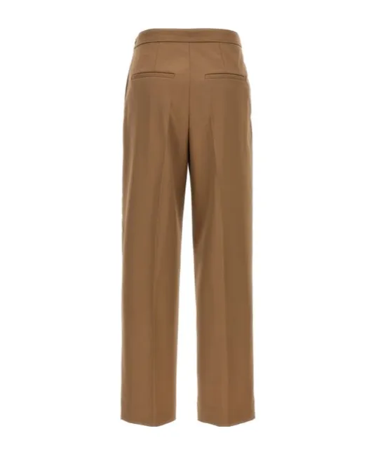 Pleated Front Casual Pants