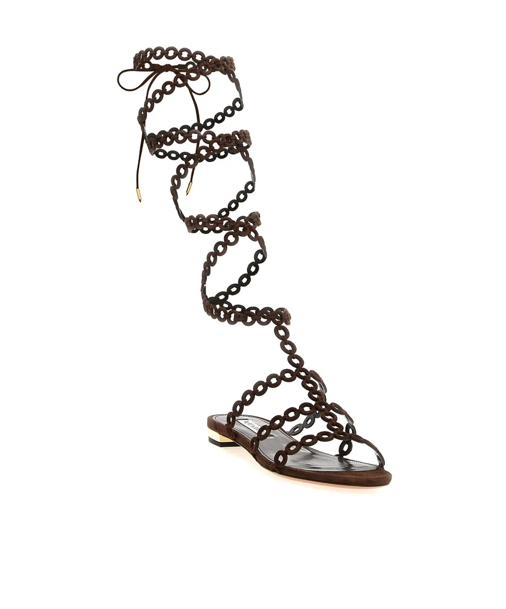 Infinity Chain Gladiator Sandals
