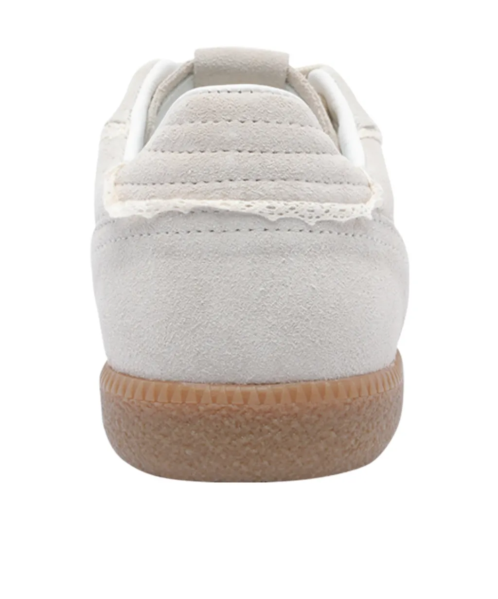 Crocheted Trim Casual Shoes