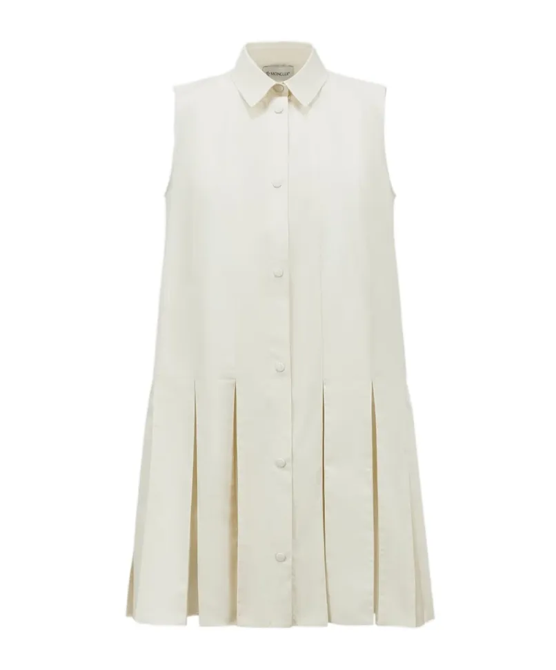 Moncler Sleeveless Mini Shirt Dress