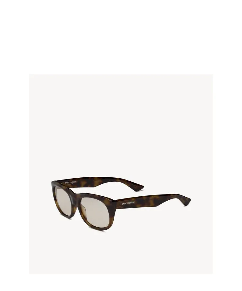 Saint Laurent Square Oval Frame Sunglasses