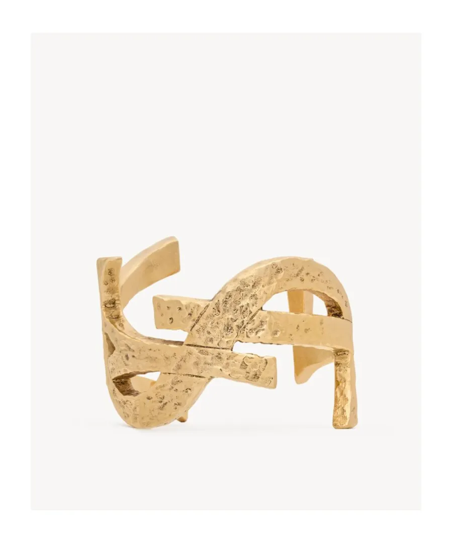 Saint Laurent Cassandre Twisted Cuff
