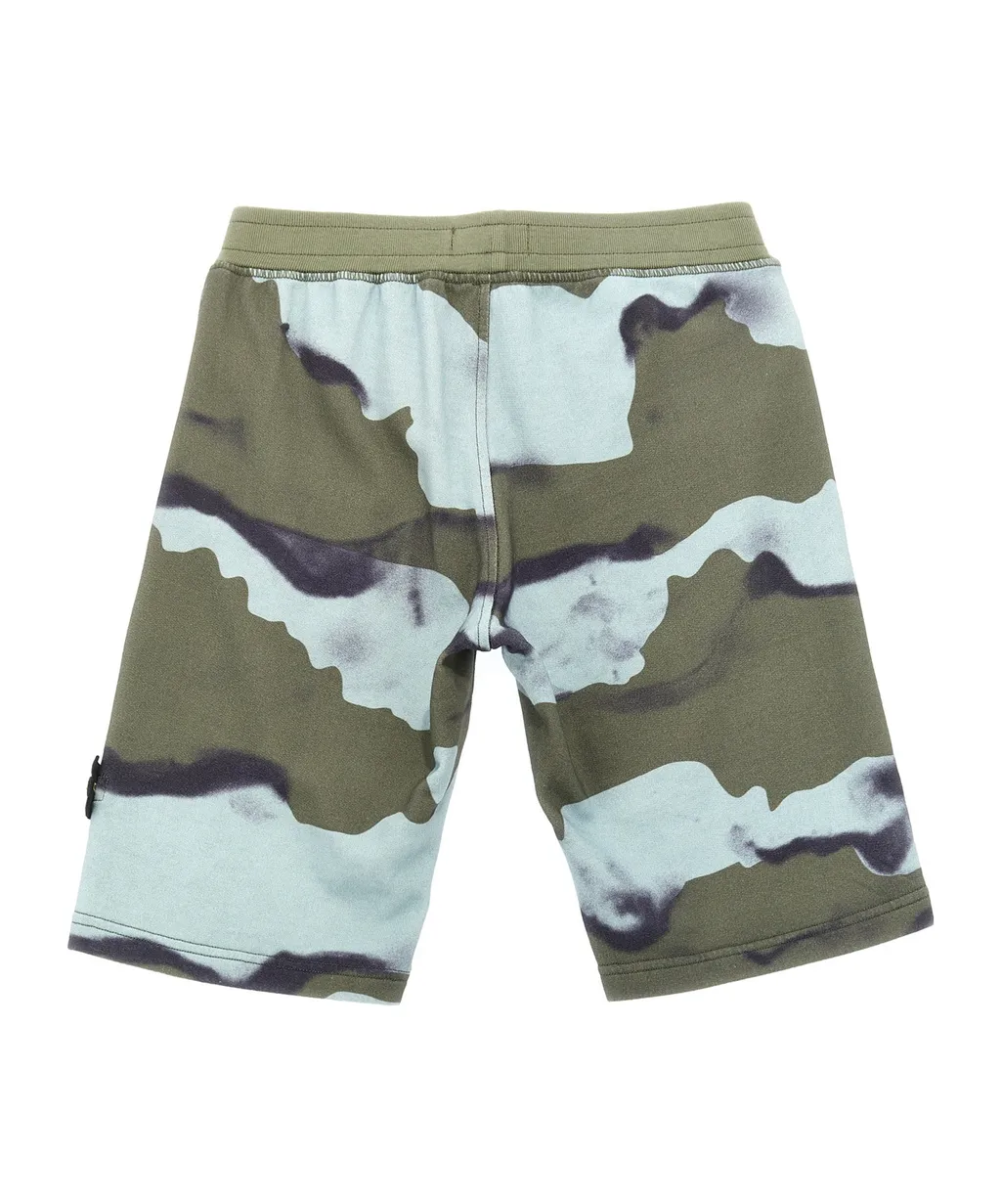 Stone Island Junior Compass Badge Shorts