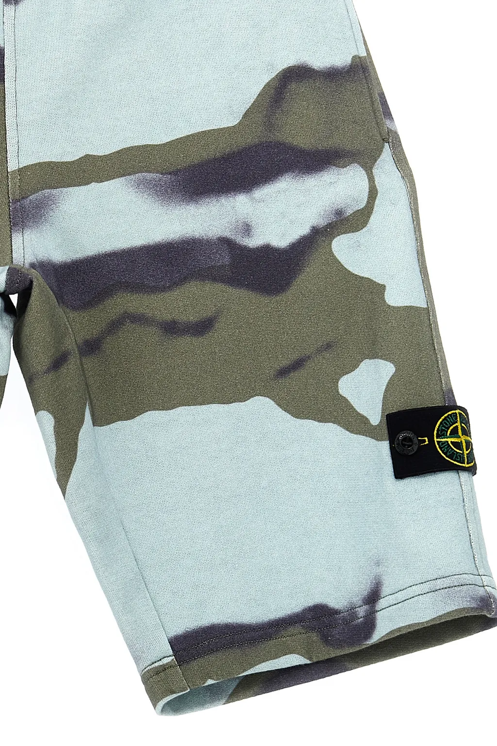 Stone Island Junior Compass Badge Shorts