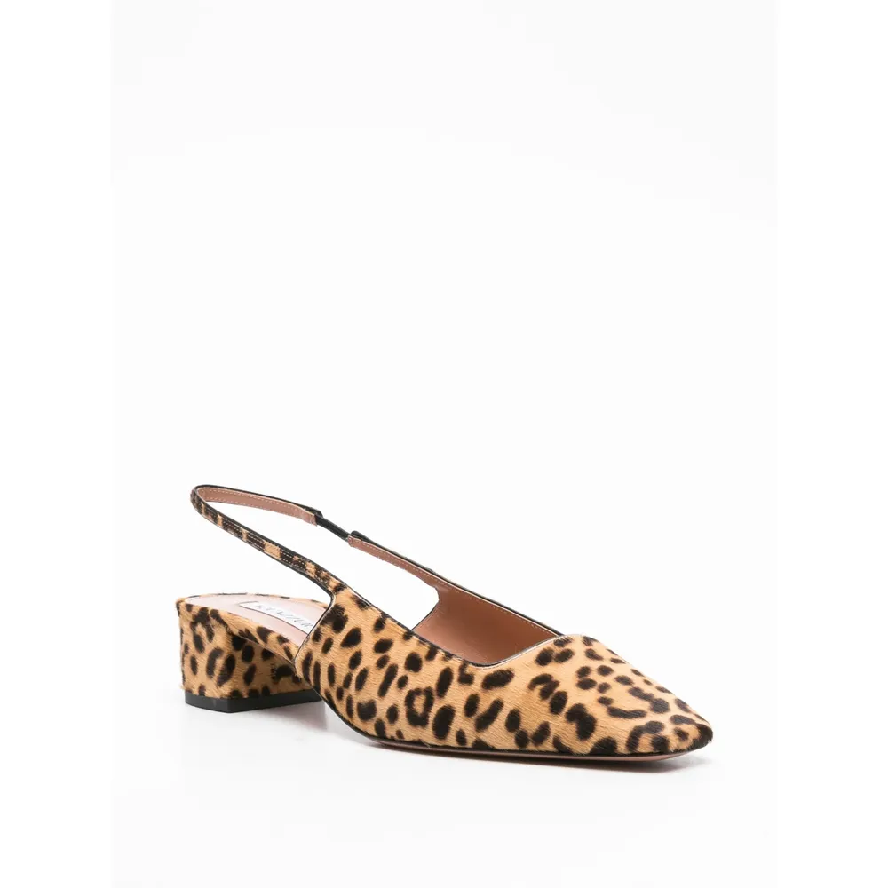 Aquazzura Ginza Leopard Printed Pumps