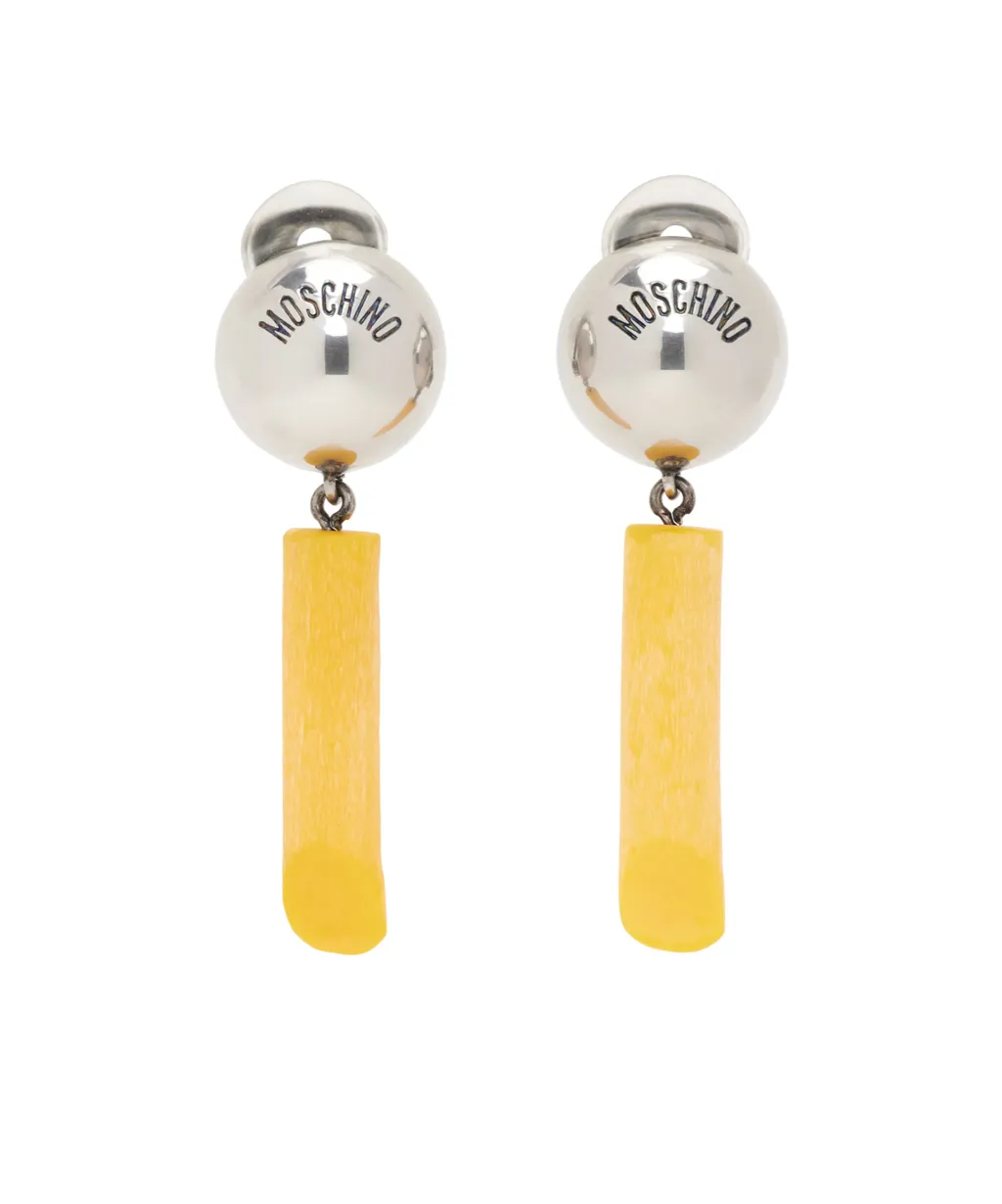 Engraved Logo Earrings