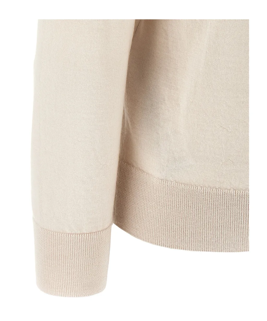Brioni V-Neck Knitted Top