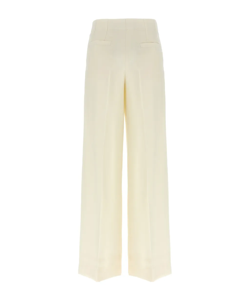 Brioni Pleat Wide-Leg Pants