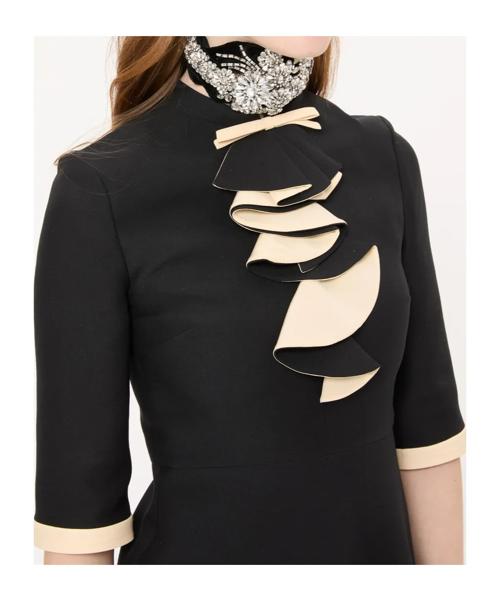 Valentino	Velvet Embellished Choker
