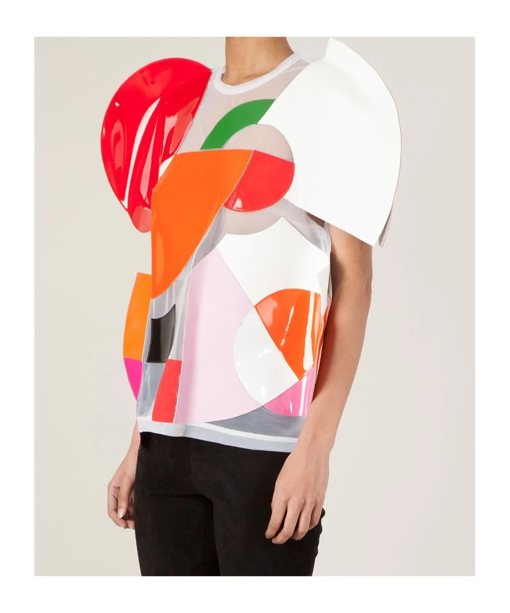 Multicolor Sleeveless Top