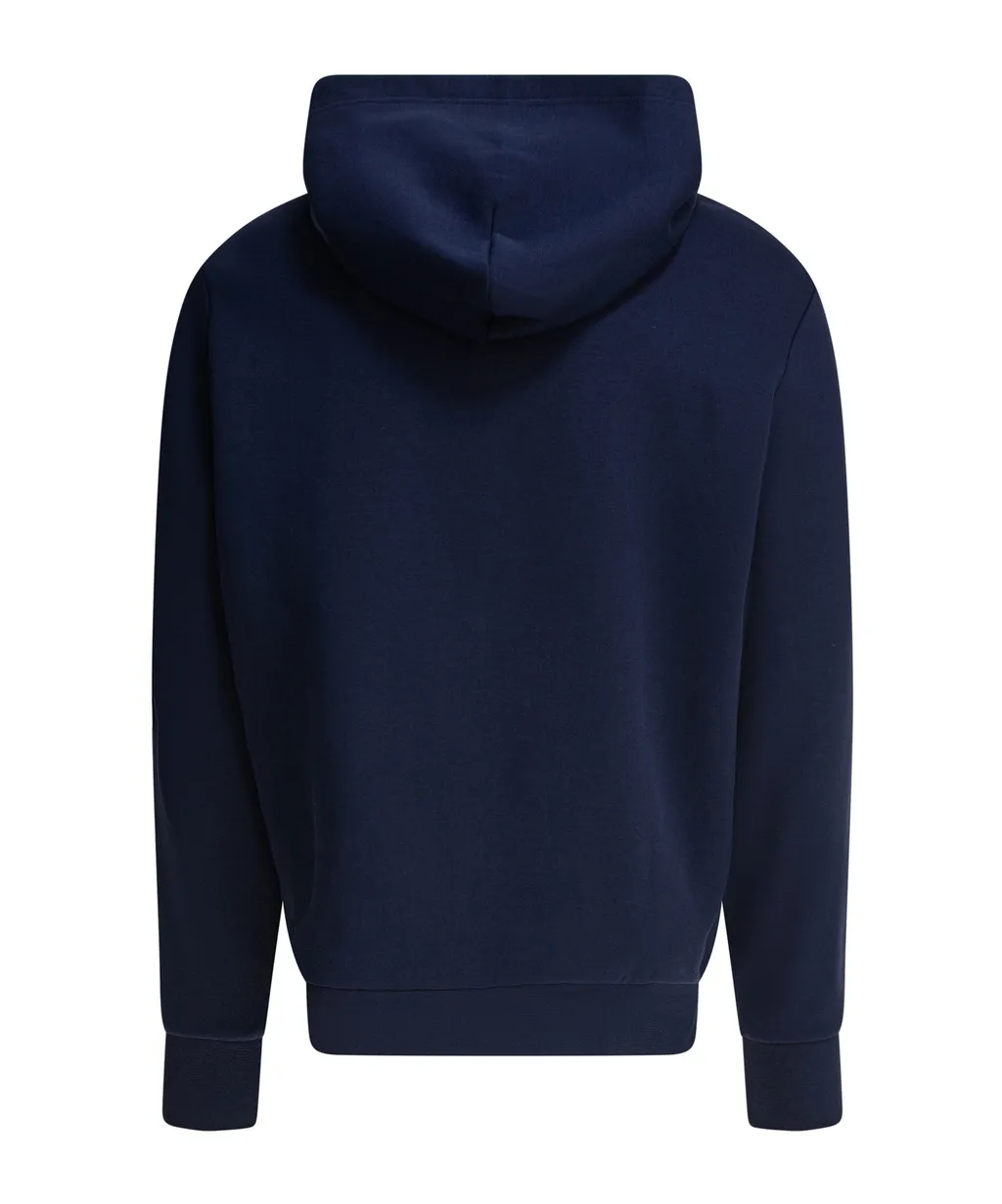 Polo Ralph Lauren Double-Knit Logo Drawstring Hoodie