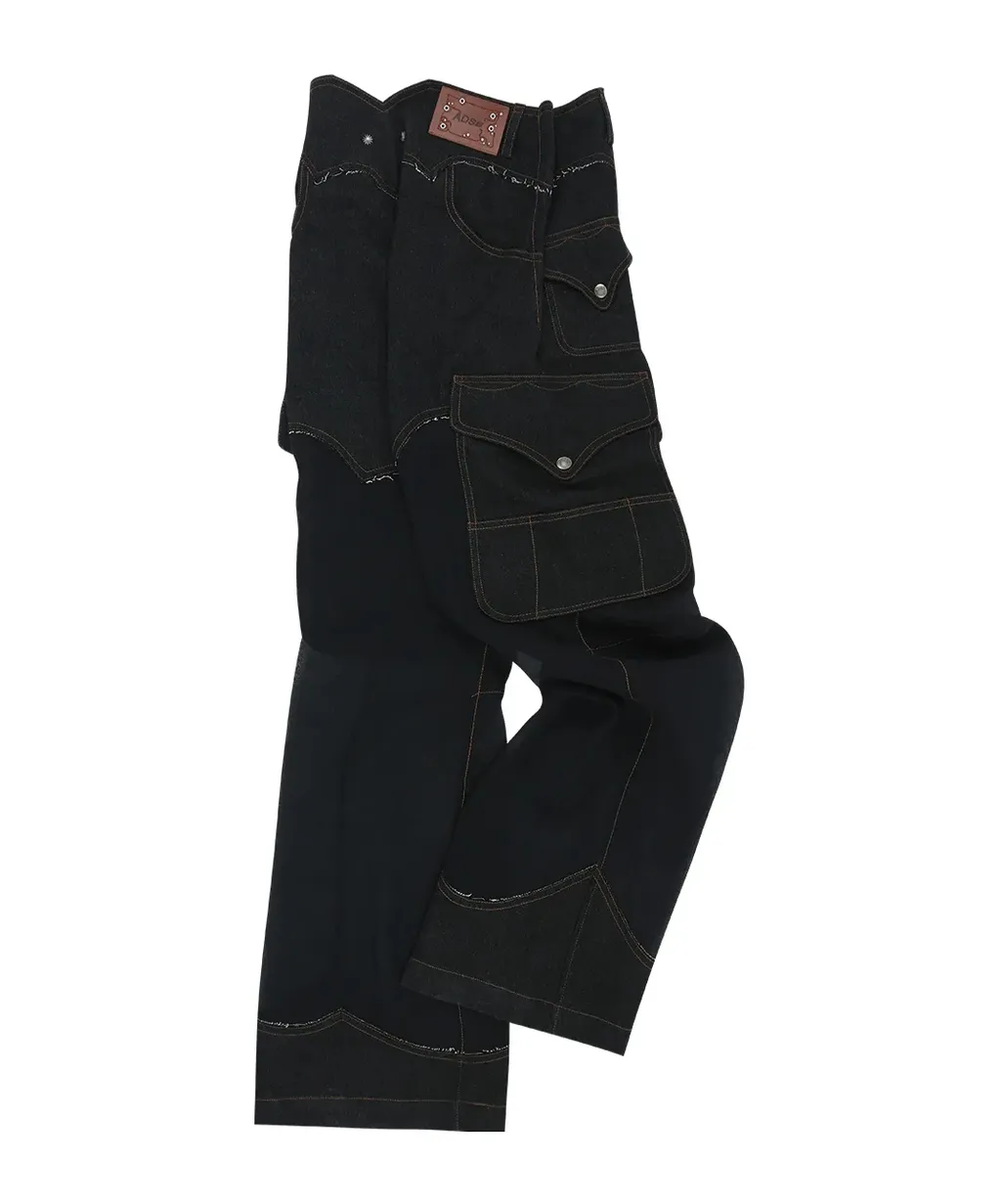 Transparent Cargo Jeans