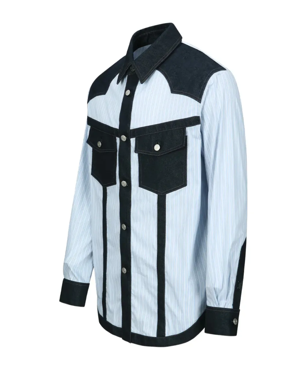 Striped Long-Sleeved Shirt