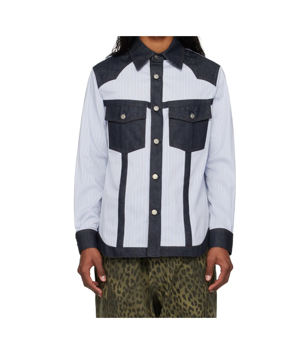 Striped Long-Sleeved Shirt