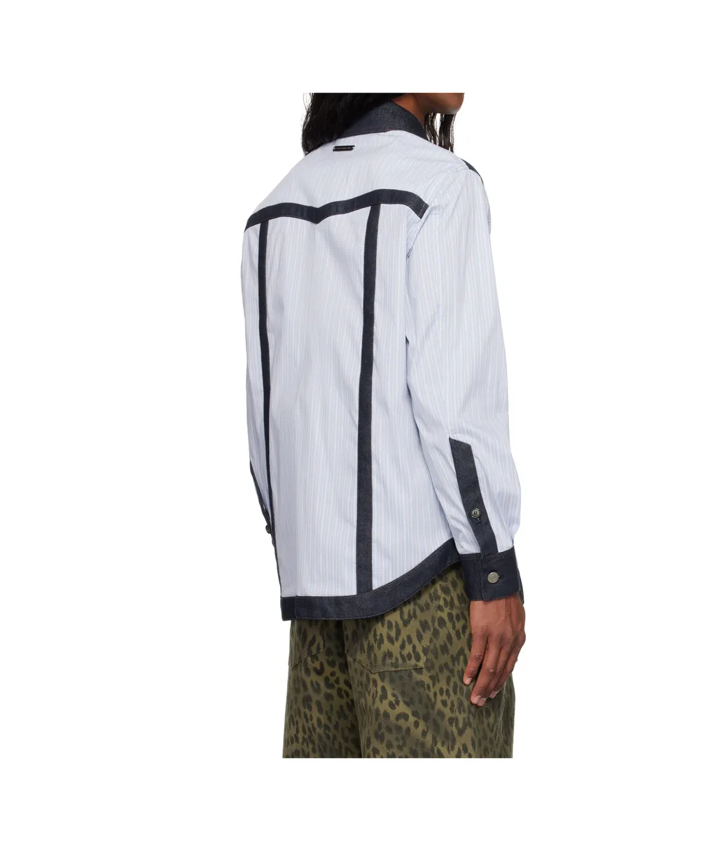 Striped Long-Sleeved Shirt