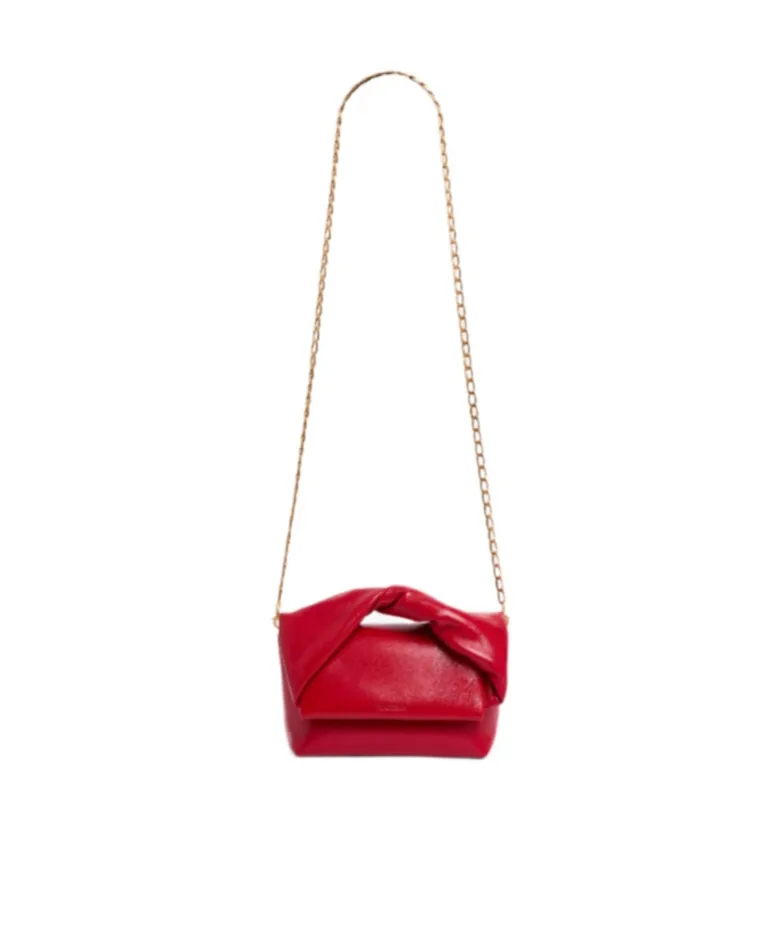 Small Twister - Leather Top Handle Bag