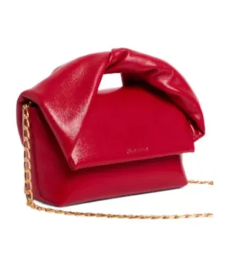 Small Twister - Leather Top Handle Bag
