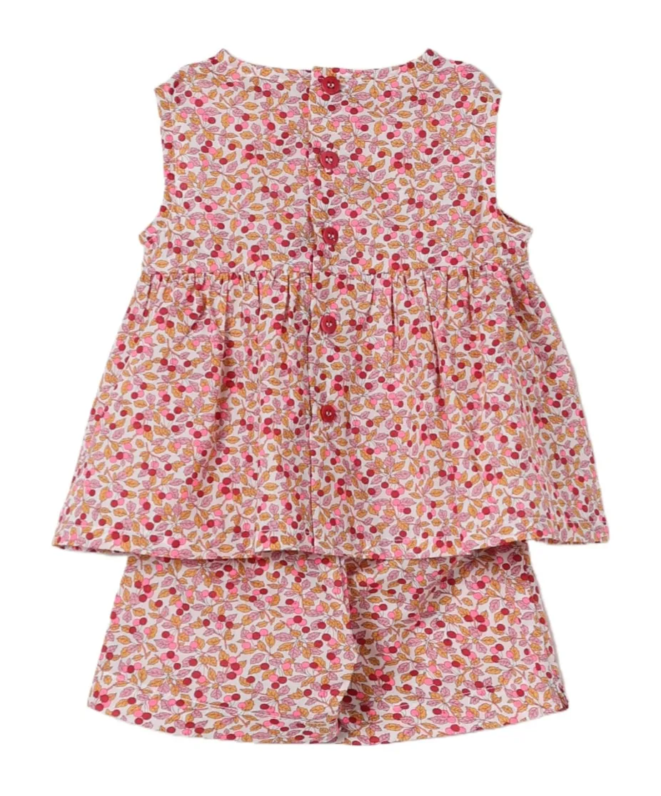 Floral-Print Short Set