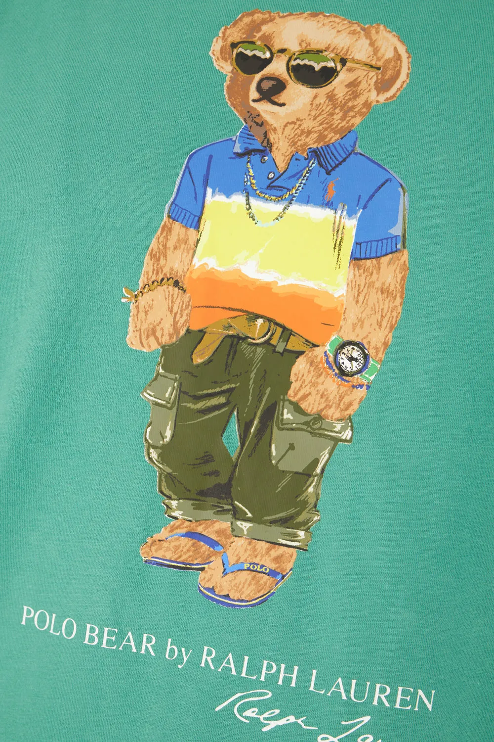 Polo Ralph Lauren Polo Bear Printed Crewneck T-Shirt