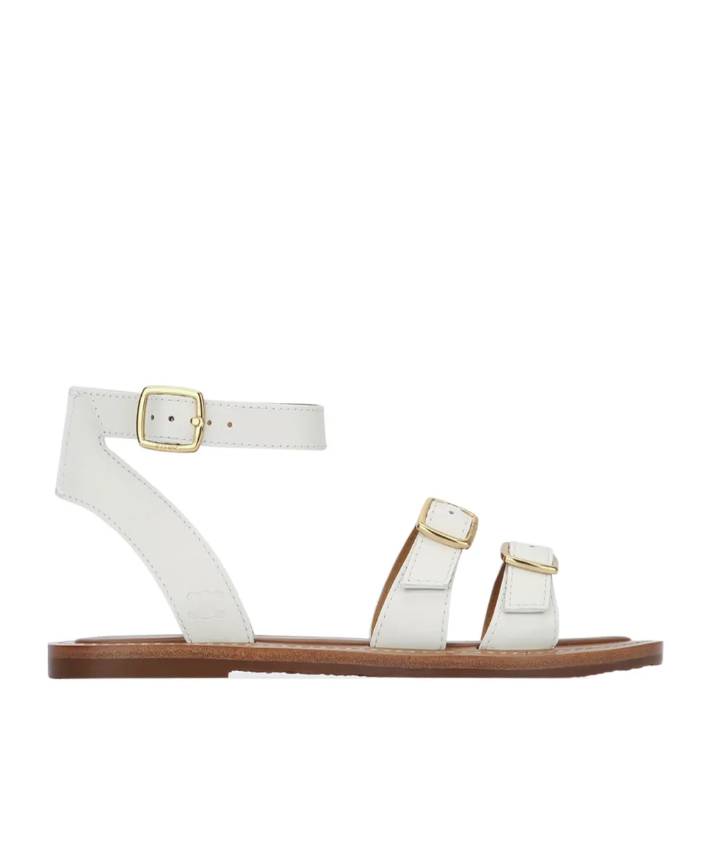 Open Toe Flat Sandals