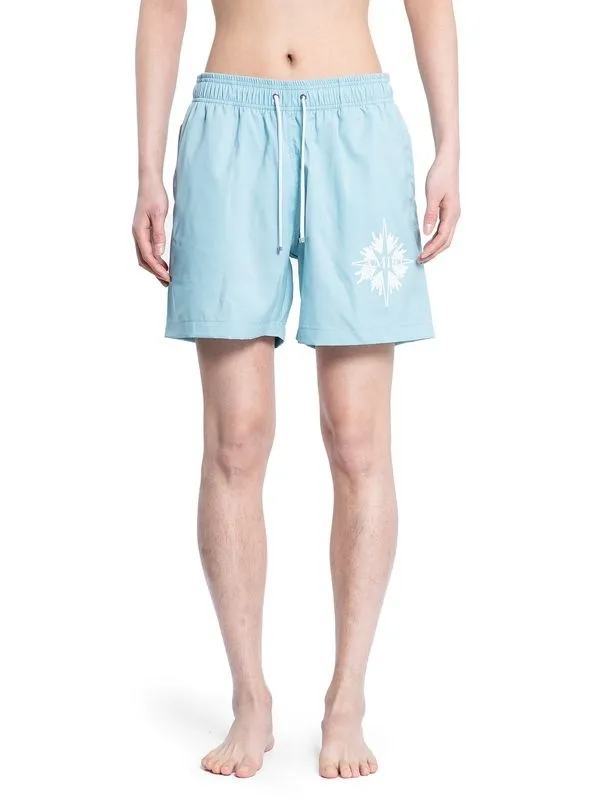 Wide-Leg Swimming Trunks
