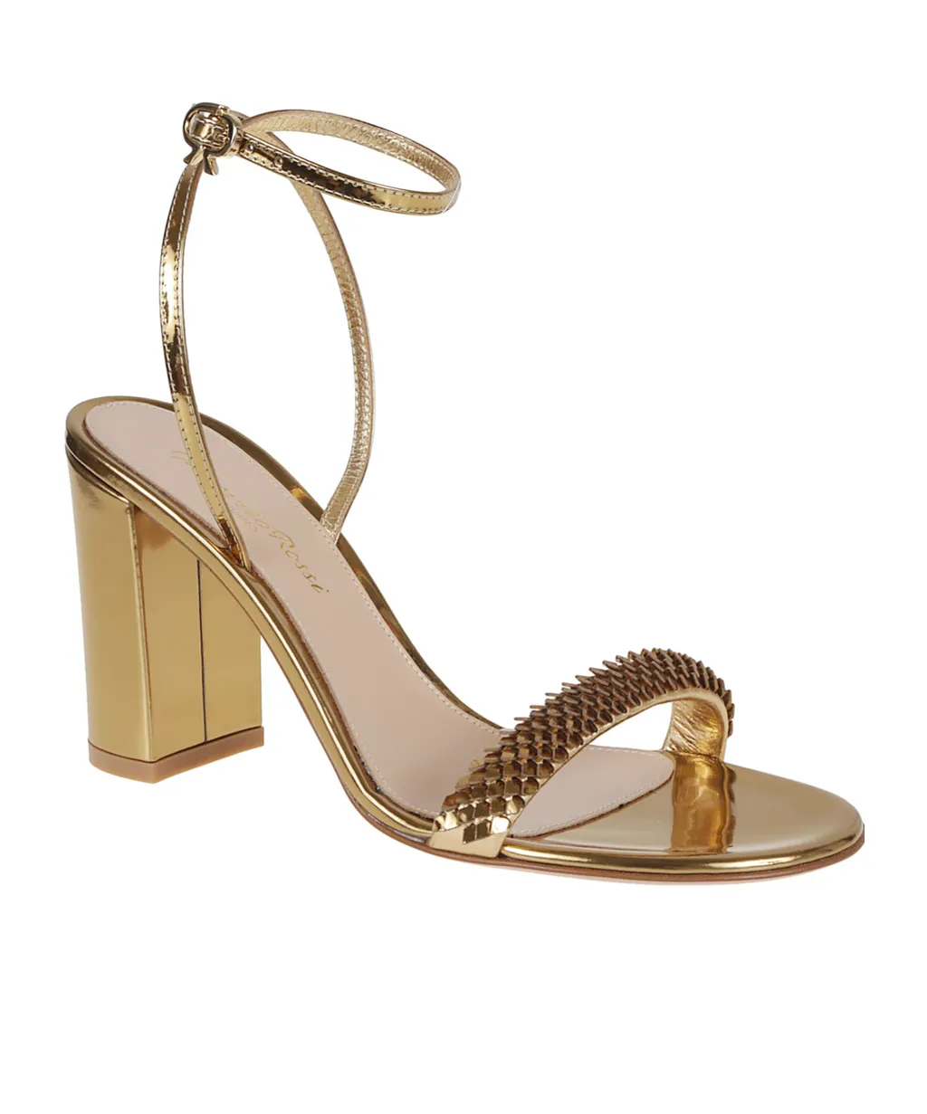 Gianvito Rossi Block Heel Sandals